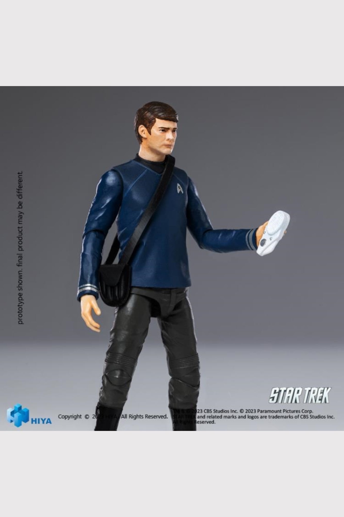 (Rare) STAR TREK 2009 McCoy Exquisite Mini Series 1/18 Scale - Action Figure By HIYA Toys