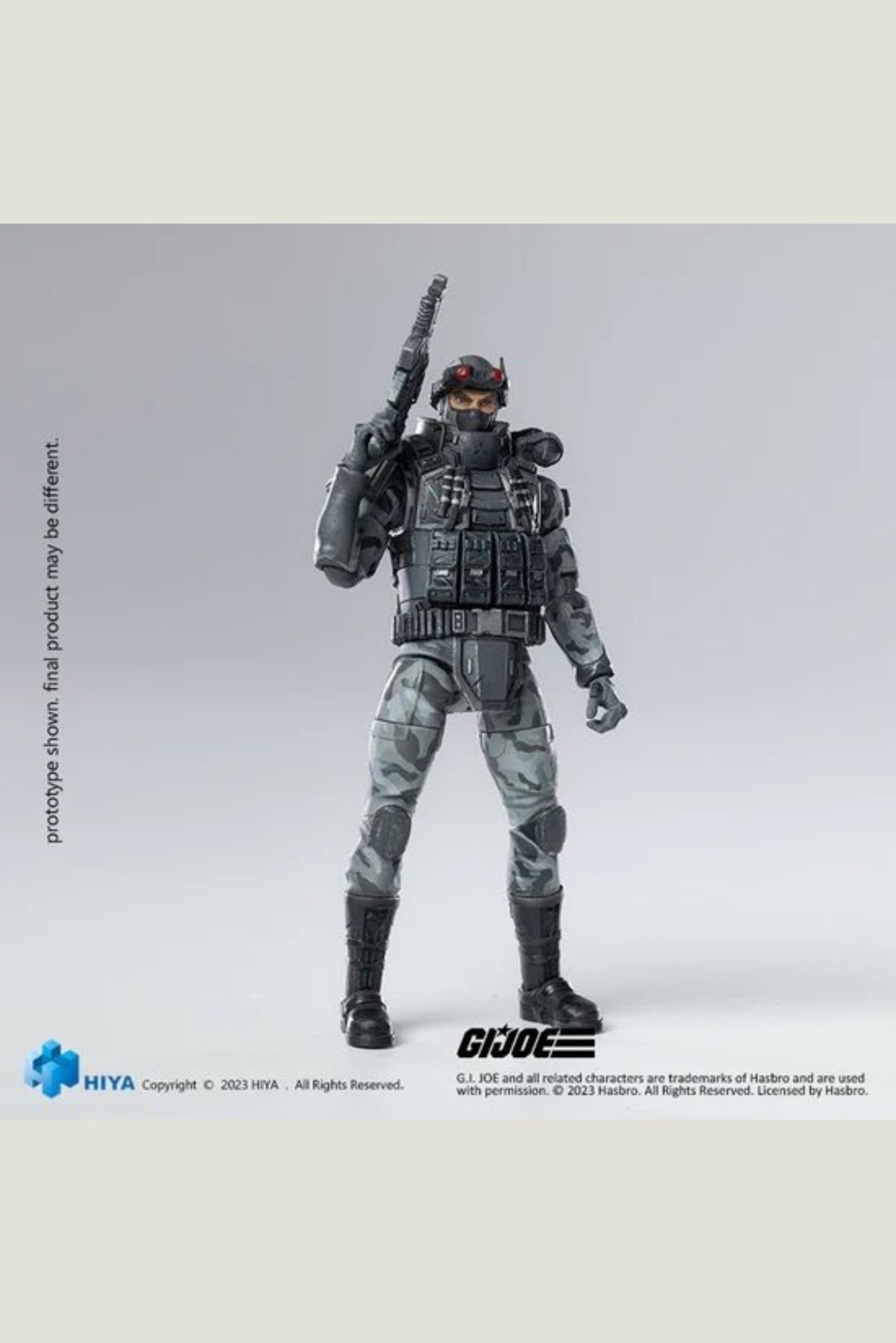 G.I.JOE Firefly Exquisite Mini Series 1/18 Scale - Action Figure By HIYA Toys