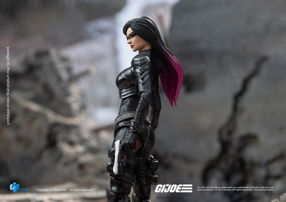 (Rare) G.I.Joe Baroness Exquisite Mini Series 1/18 Scale - Action Figure By HIYA Toys