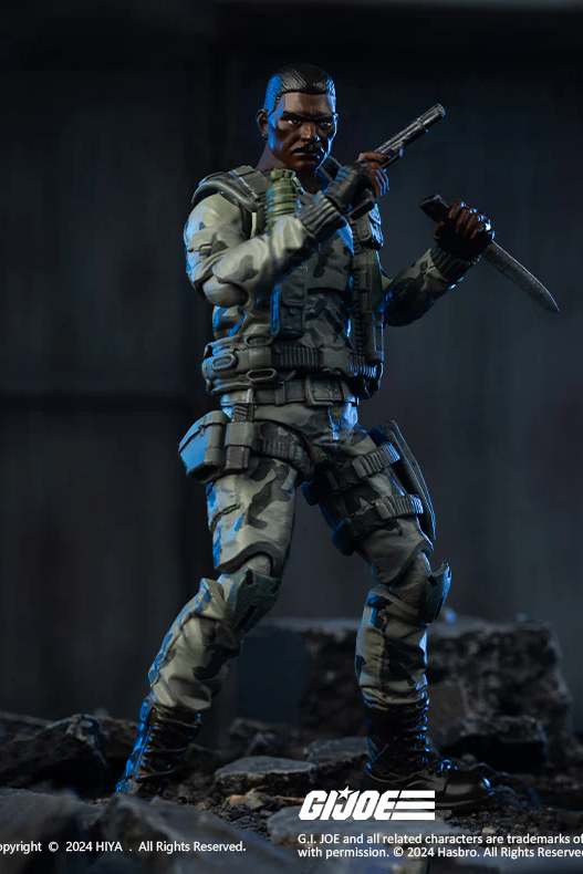 Exquisite Mini Series 1/18 Scale G.I.Joe Stalker - Action Figure By HIYA Toys