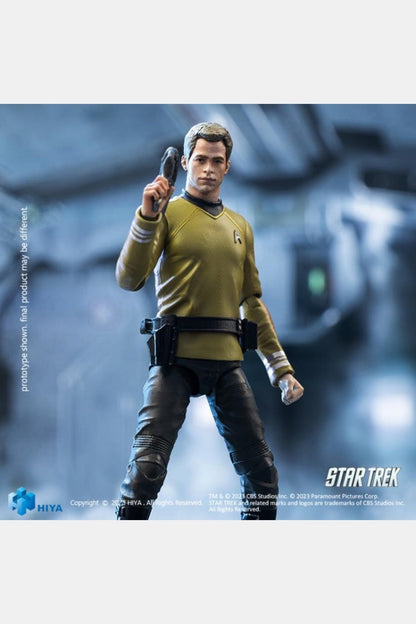 (Rare) STAR TREK 2009 Kirk Exquisite Mini Series 1/18 Scale - Action Figure By HIYA Toys
