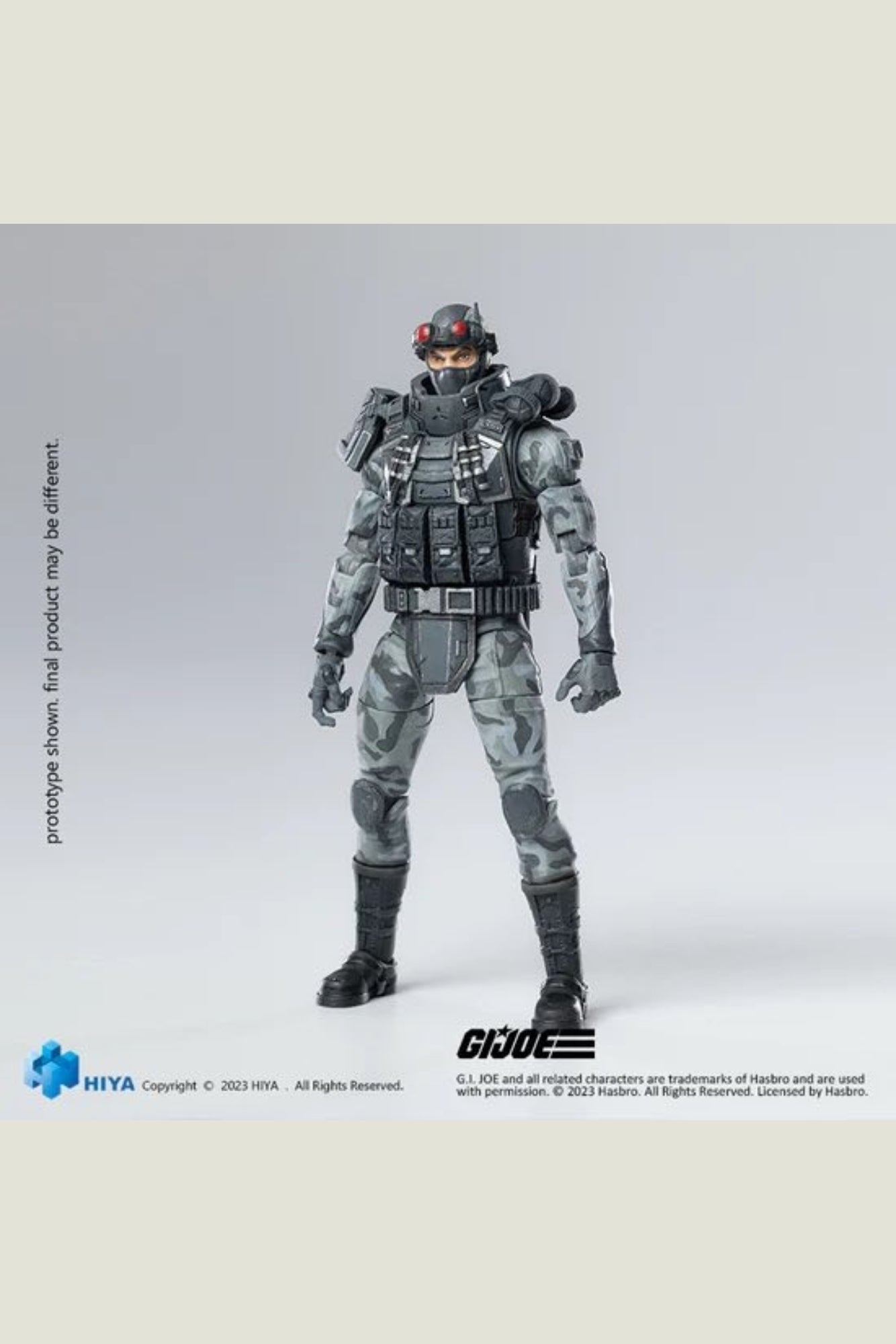 G.I.JOE Firefly Exquisite Mini Series 1/18 Scale - Action Figure By HIYA Toys
