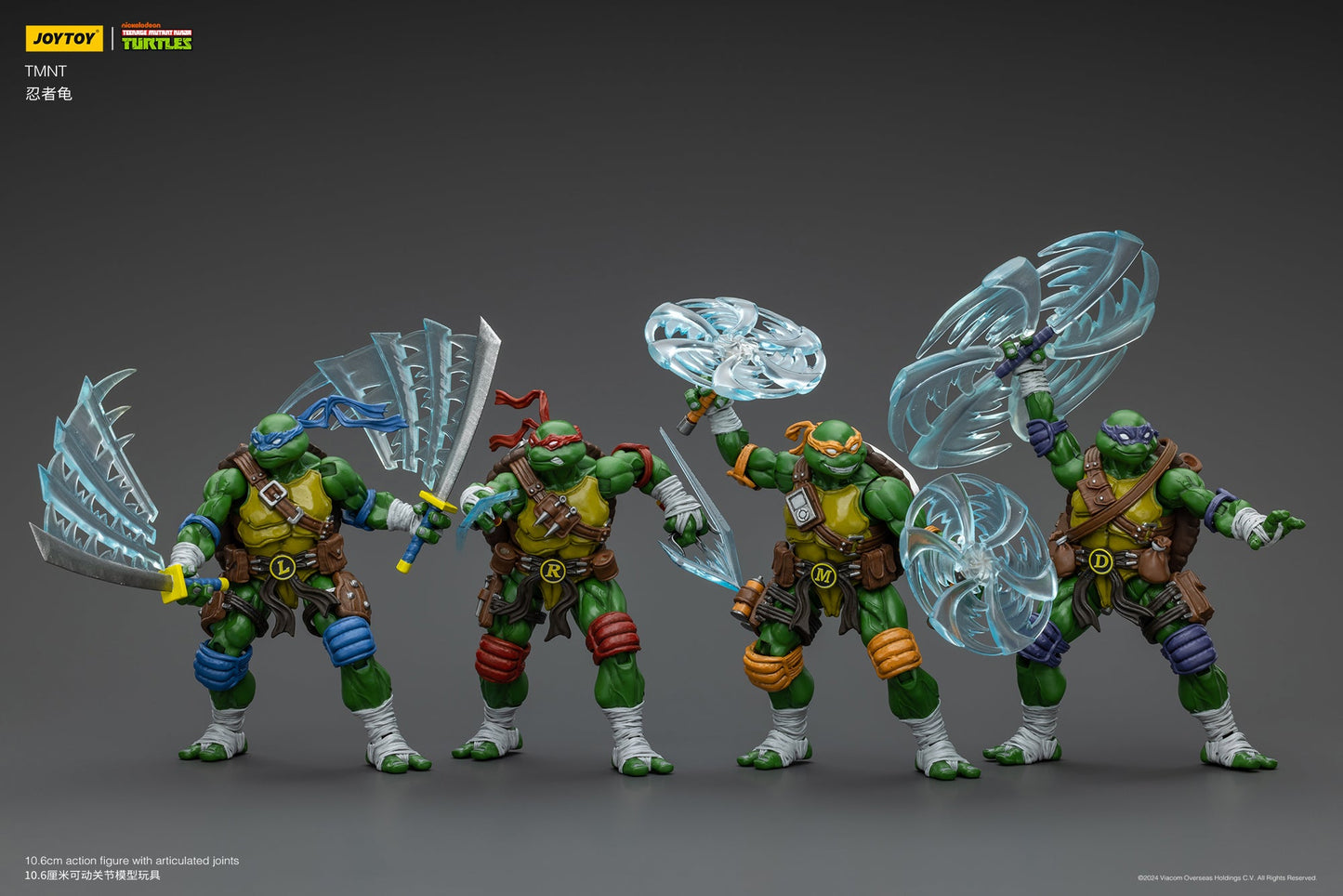 (RE-Run) TMNT - Wave 1  - TMNT Action Figure By JOYTOY