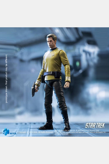 (Rare) STAR TREK 2009 Kirk Exquisite Mini Series 1/18 Scale - Action Figure By HIYA Toys