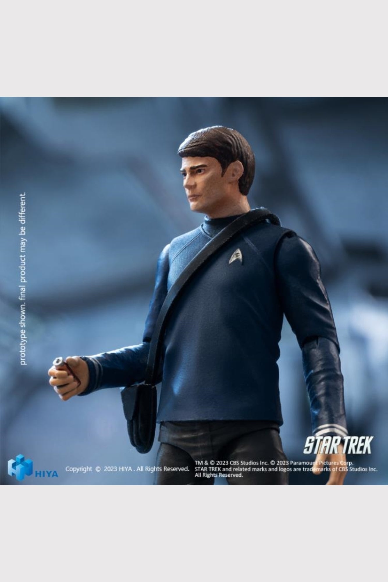 (Rare) STAR TREK 2009 McCoy Exquisite Mini Series 1/18 Scale - Action Figure By HIYA Toys