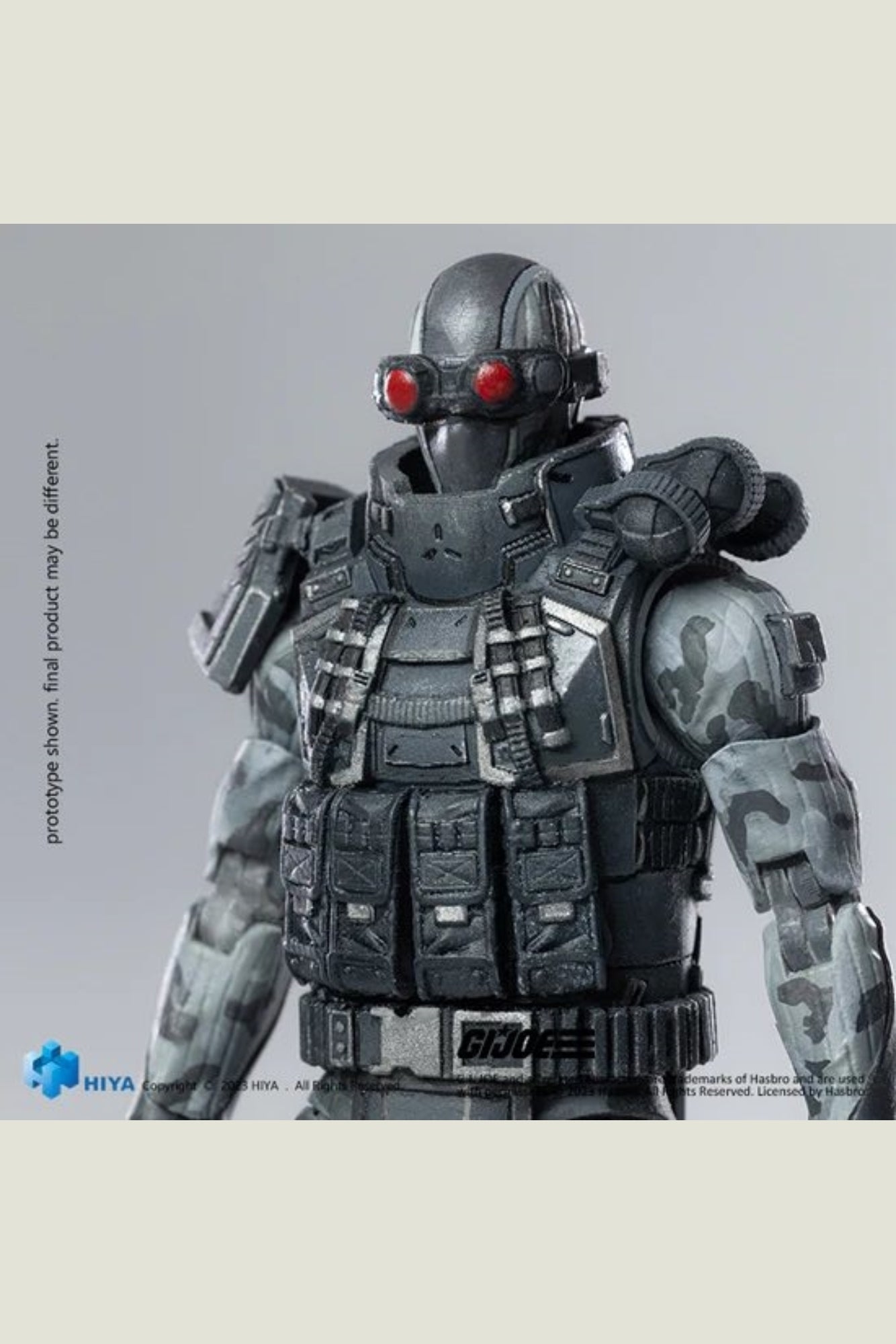 G.I.JOE Firefly Exquisite Mini Series 1/18 Scale - Action Figure By HIYA Toys