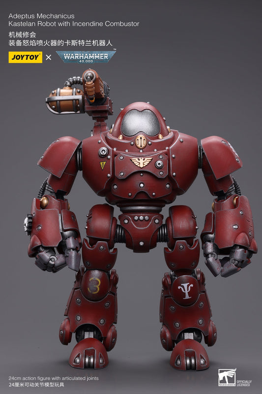 Adeptus Mechanicus Kastelan Robot with Incendine Combustor - Warhammer 40K Action Figure By JOYTOY
