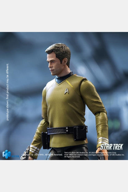 (Rare) STAR TREK 2009 Kirk Exquisite Mini Series 1/18 Scale - Action Figure By HIYA Toys