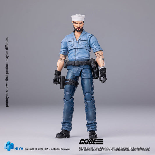 Exquisite Mini Series 1/18 Scale G.I.Joe Shipwreck- Action Figure By HIYA Toys
