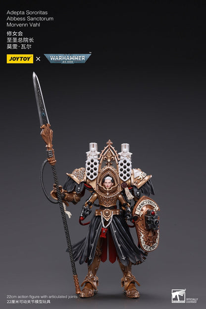 (RE-RUN) Adepta Sororitas Abbess Sanctorum Morvenn Vahl - Warhammer 40K Action Figure By JOYTOY