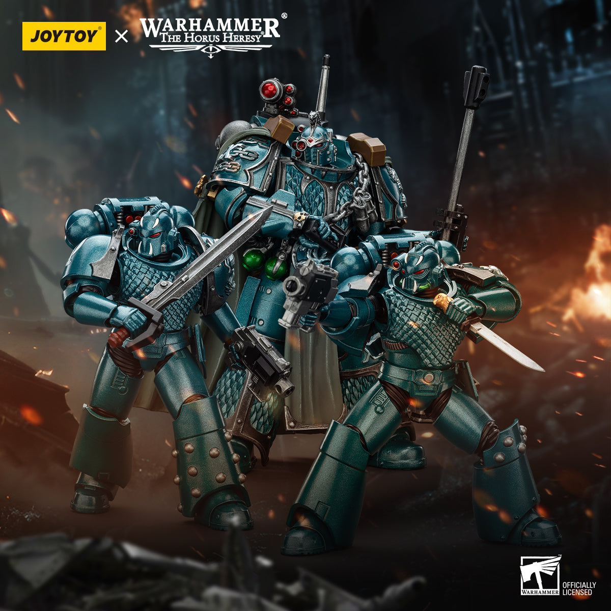 Alpha Legion Exodus 'The One who is Many’ - Warhammer "The Horus Heresy" 1/18 Action Figure By JOYTOY