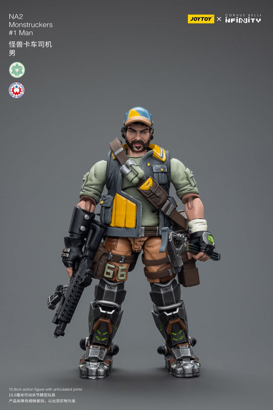 NA2 Monstruckers #1Man - Corvus Belli - Infinity Action Figure By JOYTOY