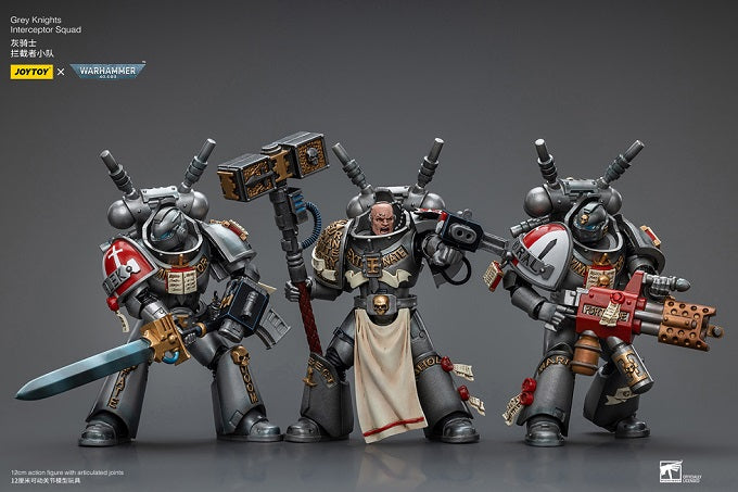 Grey Knights Interceptor Squad Interceptor with Incinerator - Warhammer 40K Action Figure By JOYTOY