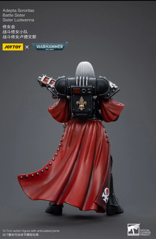 (RE-RUN) Adepta Sororitas Battle Sister Sister Ludwenna - Warhammer 40K Action Figure By JOYTOY