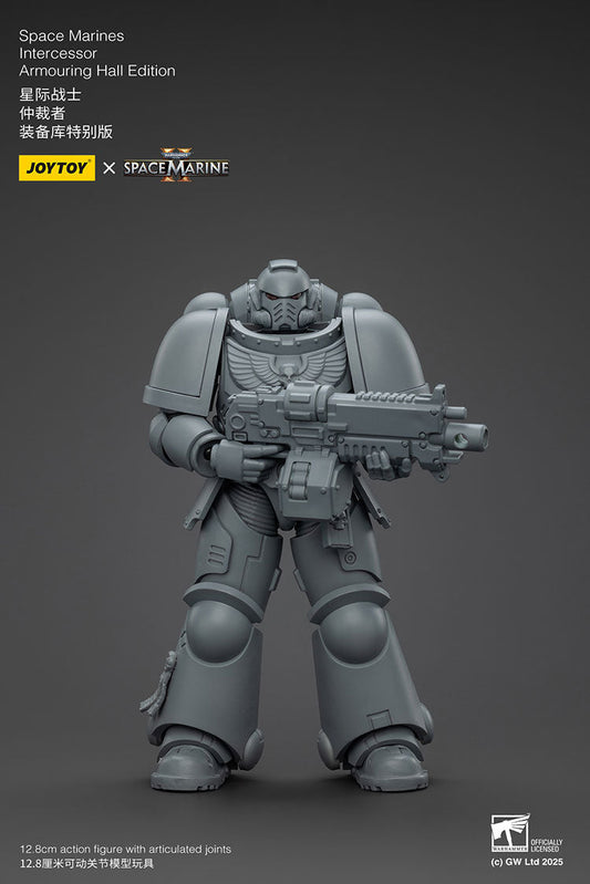 Space Marines Intercessor Armoring Hall Edition- Warhammer SPACE MARINE II  1/18 Action Figure By JOYTOY