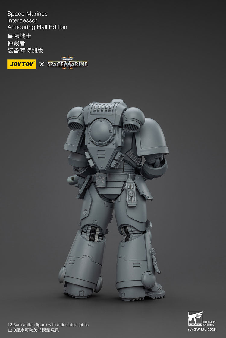Space Marines Intercessor Armoring Hall Edition- Warhammer SPACE MARINE II  1/18 Action Figure By JOYTOY