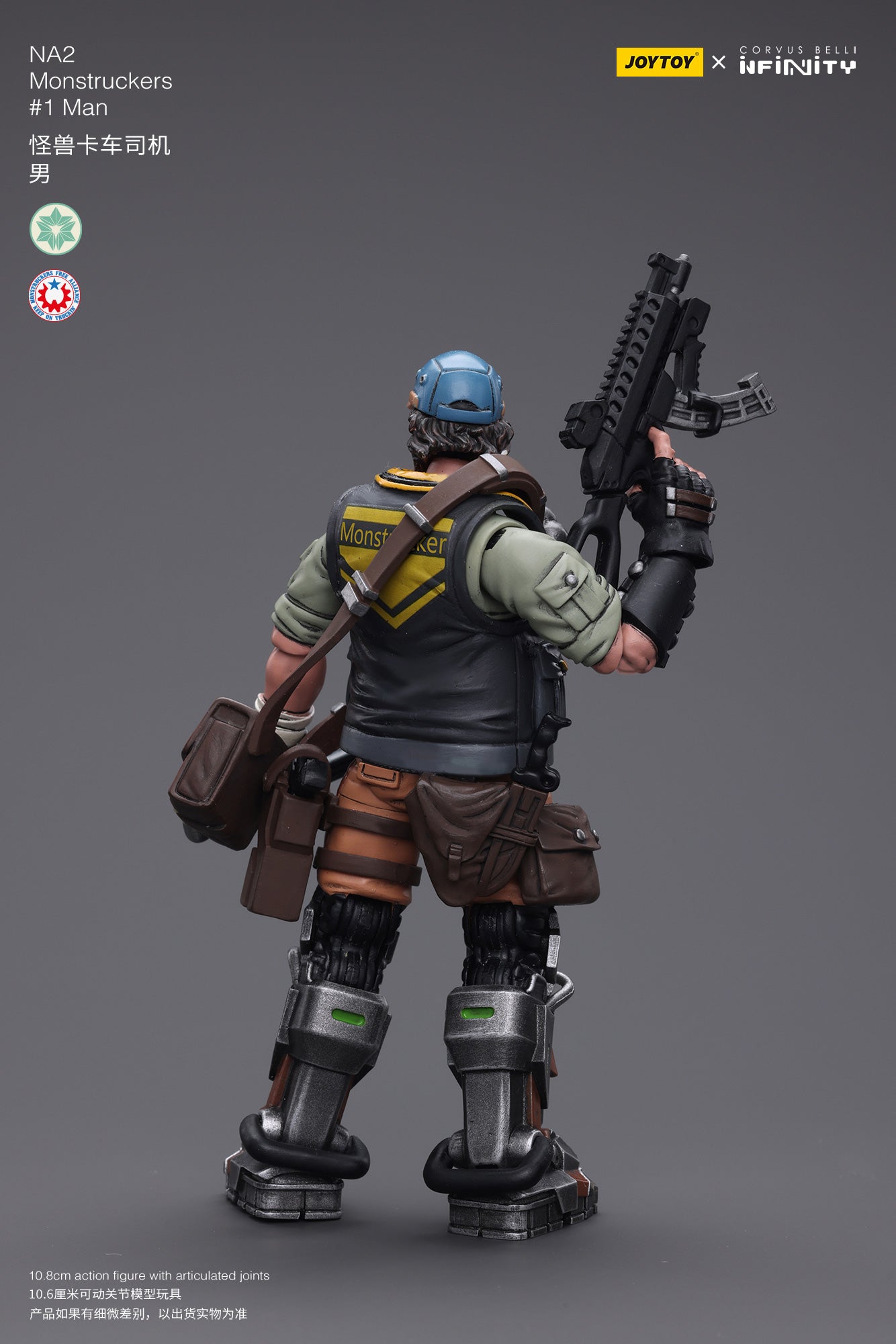 NA2 Monstruckers #1Man - Corvus Belli - Infinity Action Figure By JOYTOY