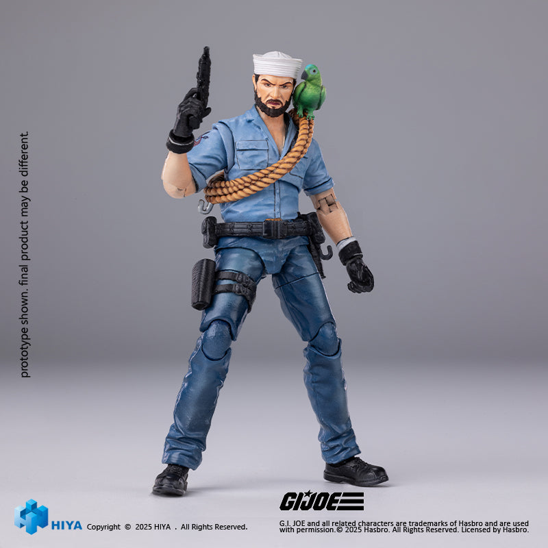 Exquisite Mini Series 1/18 Scale G.I.Joe Shipwreck- Action Figure By HIYA Toys