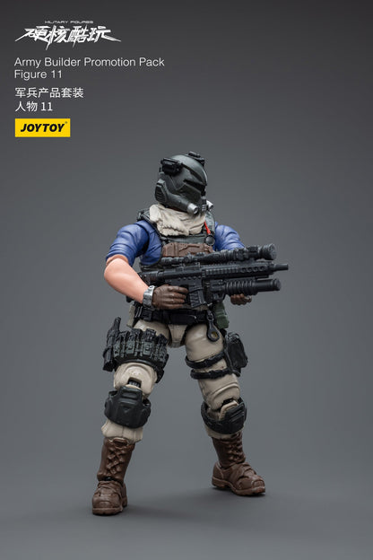 Gói khuyến mãi Army Builder Figure 11 - Mô hình hành động quân sự của JOYTOY 