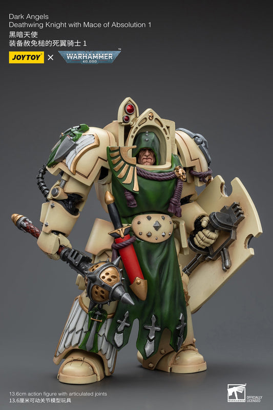 Dark Angels Deathwing Knight with Mace of Absolution 1 - Warhammer 40K Action Figure By JOYTOY