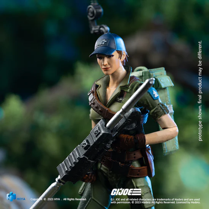 G.I.JOE Lady Jaye Exquisite Mini Series 1/18 Scale - Action Figure By HIYA Toys