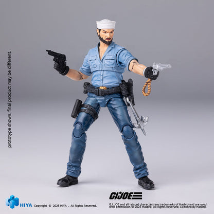 Exquisite Mini Series 1/18 Scale G.I.Joe Shipwreck- Action Figure By HIYA Toys