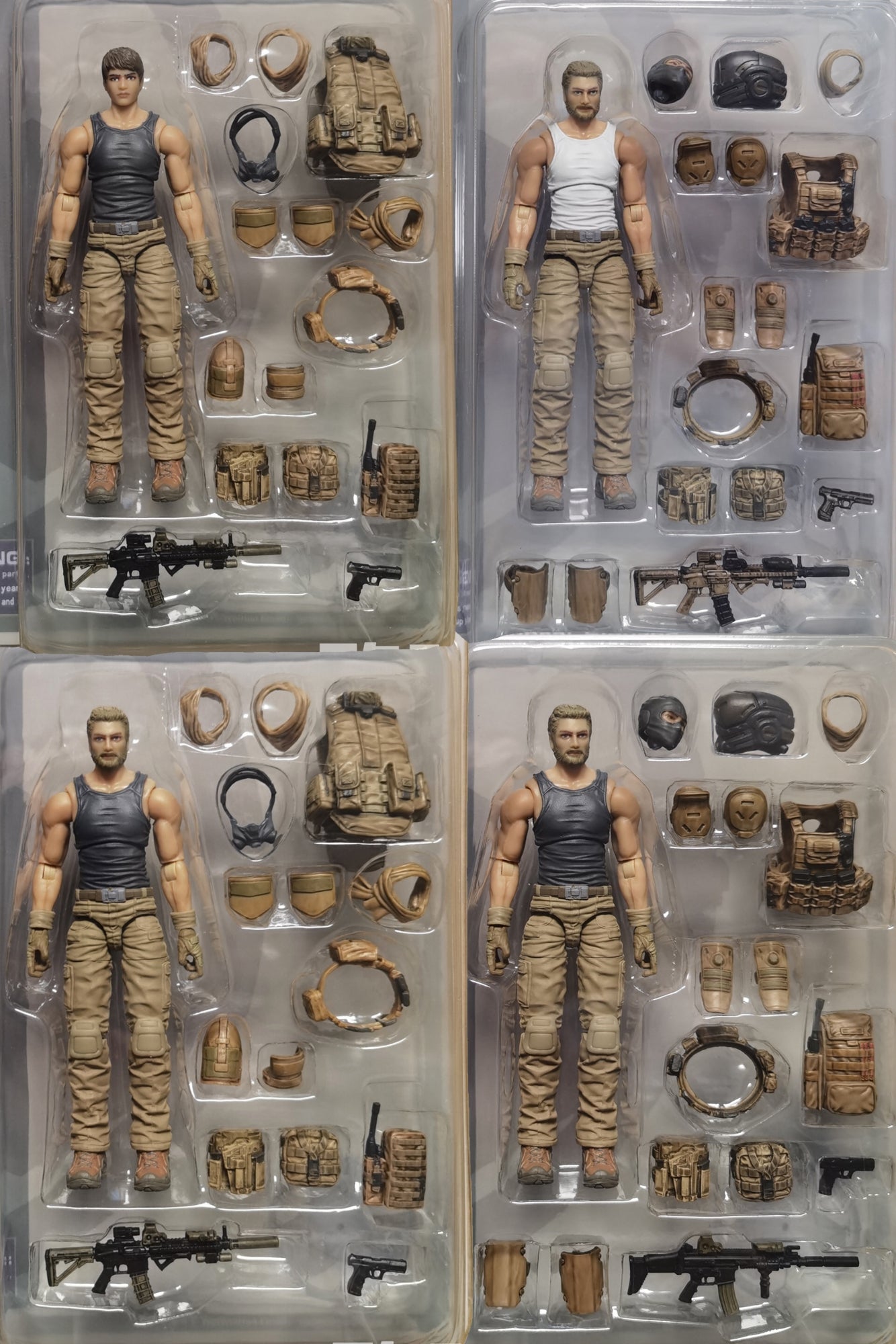 (Rare) General Male Figure - PMC - Planet Green Valley Action Figure