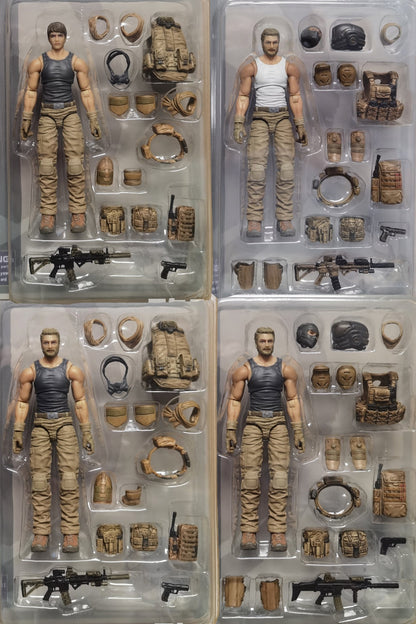 (Rare) General Male Figure - PMC - Planet Green Valley Action Figure