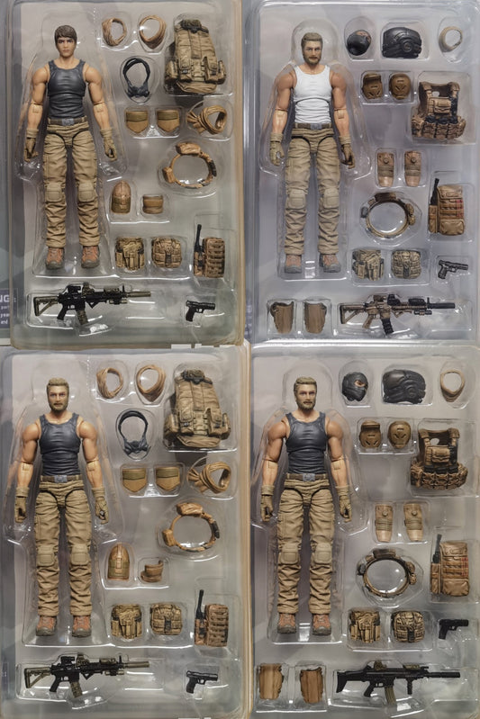 (Rare) General Male Figure - PMC - Planet Green Valley Action Figure
