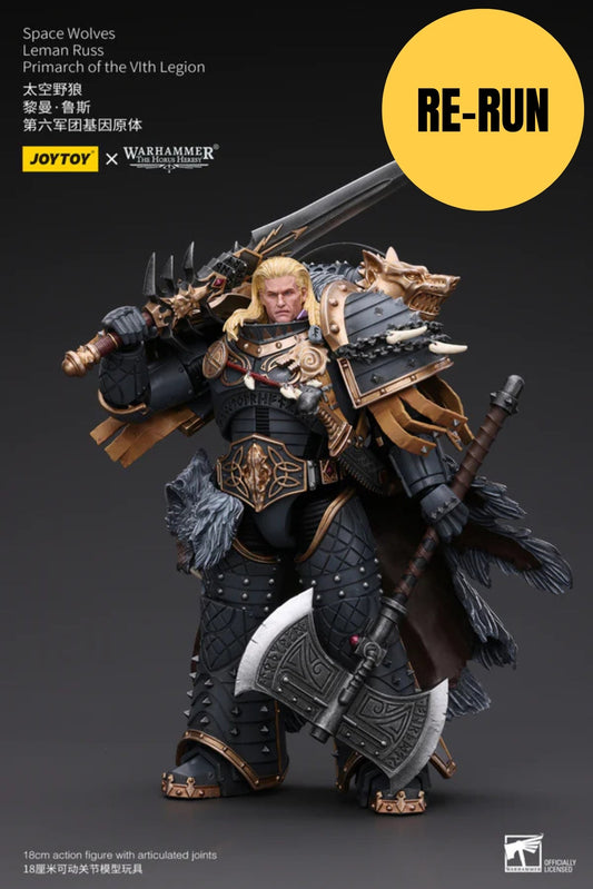 (RE-RUN) Space Wolves Leman Russ Primarch of the VIth Legion - Warhammer "The Horus Heresy" Action Figure By JOYTOY