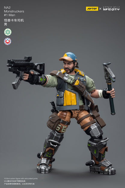 NA2 Monstruckers #1Man - Corvus Belli - Infinity Action Figure By JOYTOY