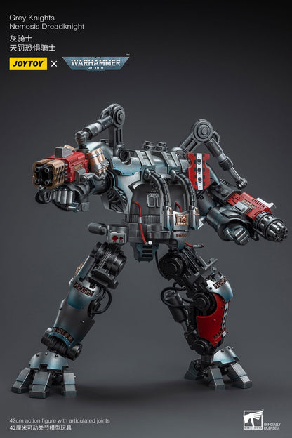 (Hiếm) Grey Knights Nemesis Dreadknight - Mô hình hành động Warhammer 40K của JOYTOY
