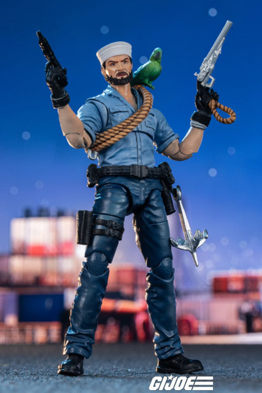 Exquisite Mini Series 1/18 Scale G.I.Joe Shipwreck- Action Figure By HIYA Toys