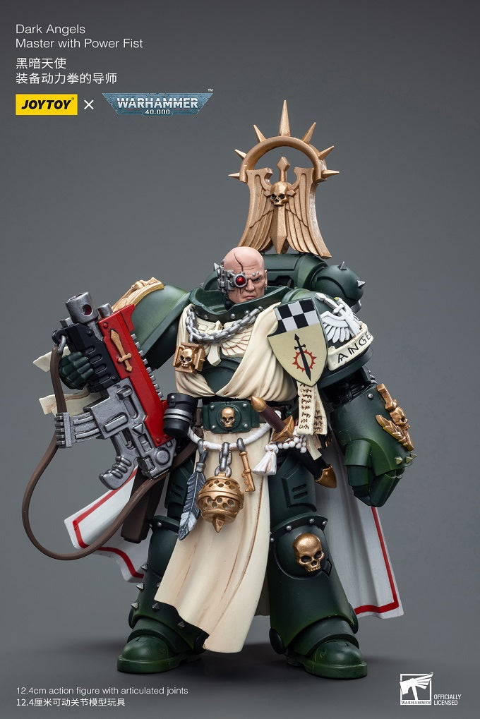 Dark Angels Master with Power Fist - Warhammer 40K Action Figure By JOYTOY