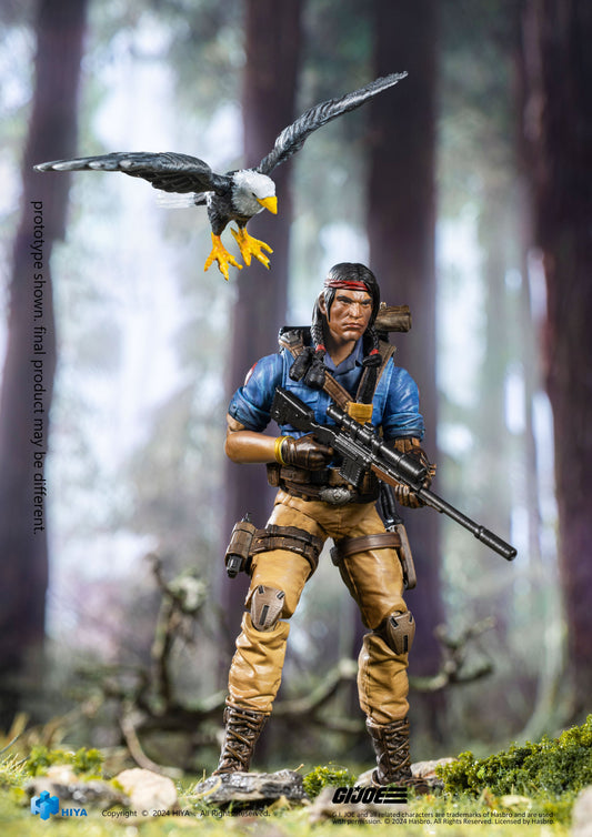 G.I.JOE Spirit Iron-Knife 1/18 Scale - Action Figure By HIYA Toys