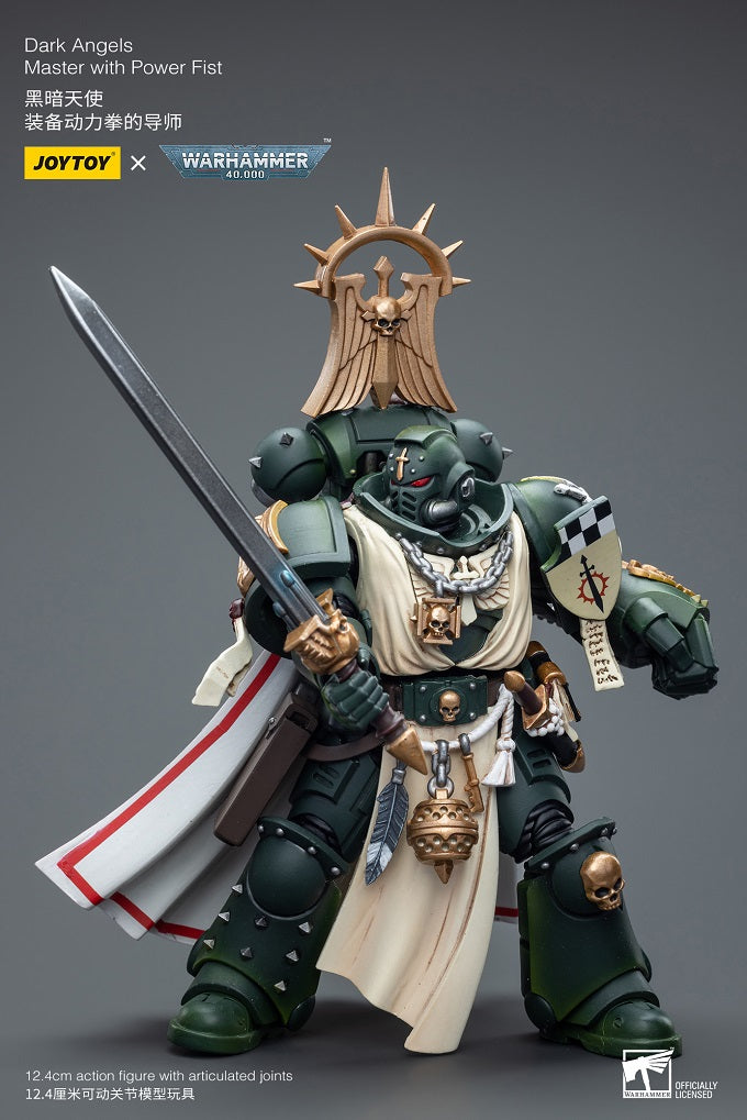 Dark Angels Master with Power Fist - Warhammer 40K Action Figure By JOYTOY