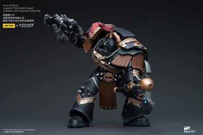 Sons of Horus Justaerin Terminator Squad Justaerin with Carsoran Power Axe - Warhammer "The Horus Heresy" Action Figure By JOYTOY
