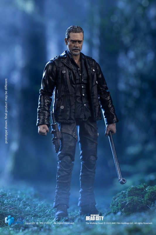 The Walking Dead: Dead City Negan Exquisite Mini Series 1/18 Scale - Action Figure By HIYA Toys