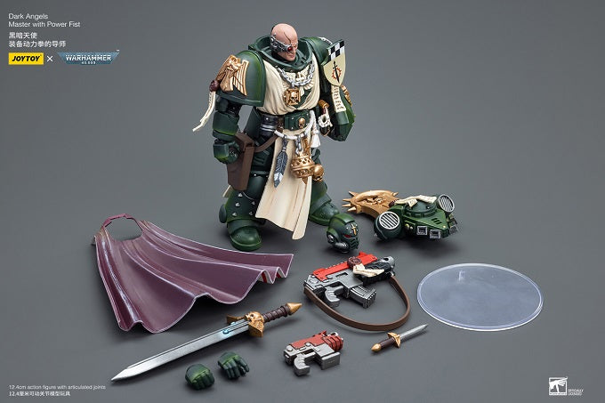 Dark Angels Master with Power Fist - Warhammer 40K Action Figure By JOYTOY