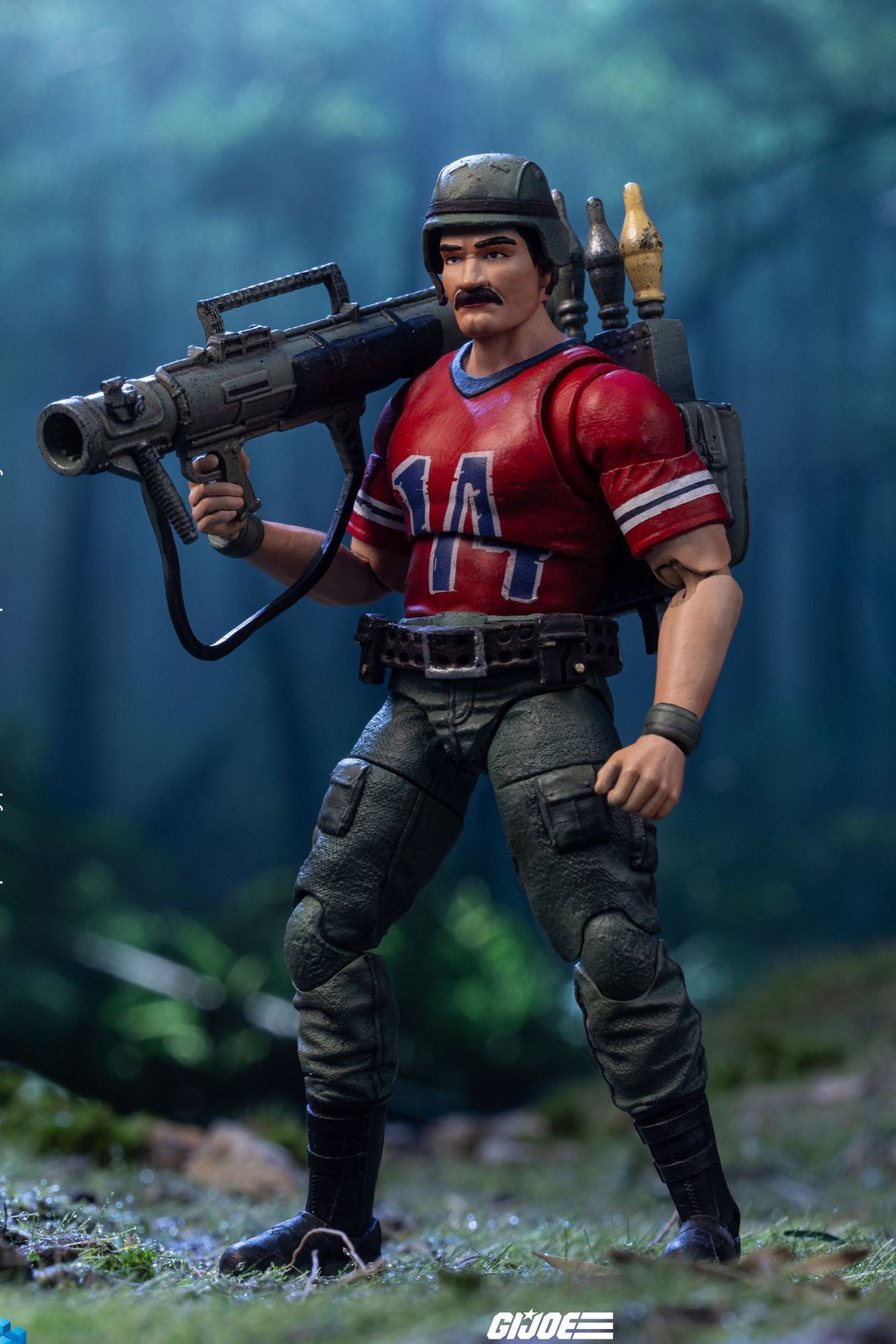 Exquisite Mini Series 1/18  G.I.Joe BAZOOKA - Action Figure By HIYA Toys