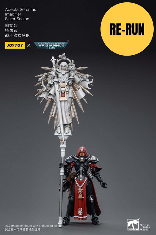 (RE-RUN) Adepta Sororitas lmagifier Sister Saelon - Warhammer 40K Action Figure By JOYTOY