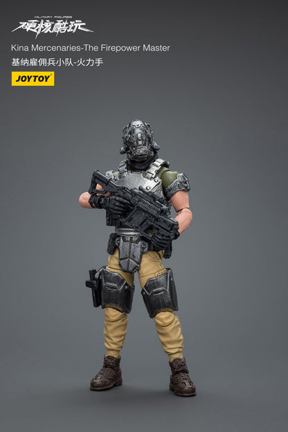 Kina Mercenaries-The Firepower Master - Military Action Figure By JOYTOY