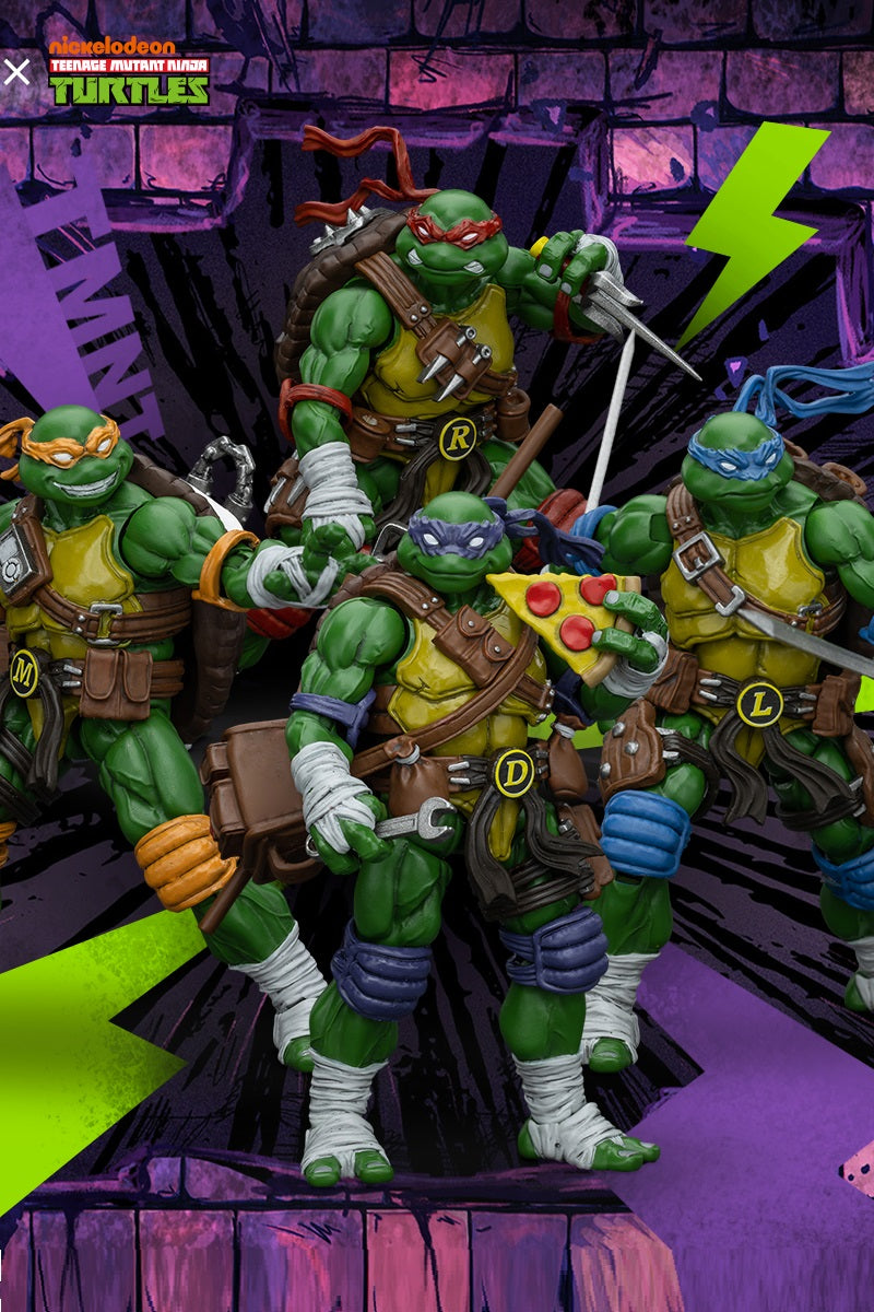 (RE-Run) TMNT - Wave 1  - TMNT Action Figure By JOYTOY