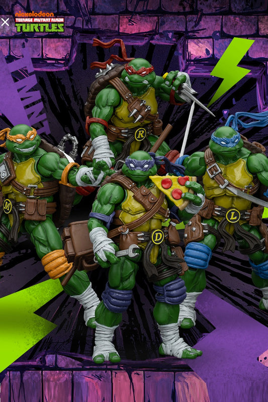 (RE-Run) TMNT - Wave 1  - TMNT Action Figure By JOYTOY