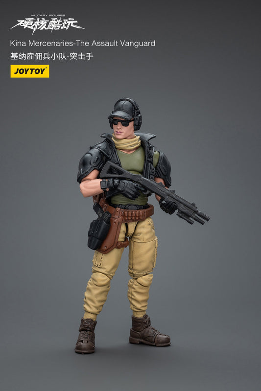 Kina Mercenaries - The Assault Vanguard - Military Action Figure By JOYTOY