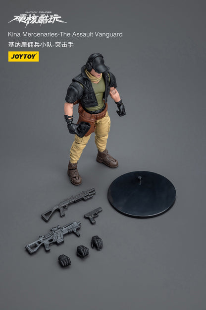 Kina Mercenaries - The Assault Vanguard - Military Action Figure By JOYTOY