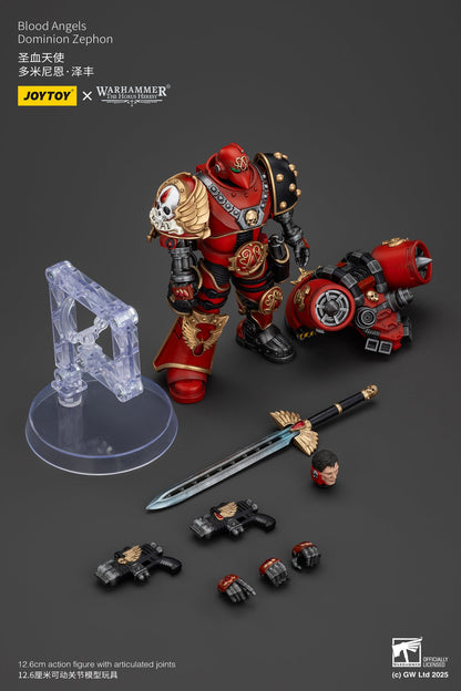 Blood Angels Dominion Zephon - Warhammer "The Horus Heresy" 1/18 Action Figure By JOYTOY