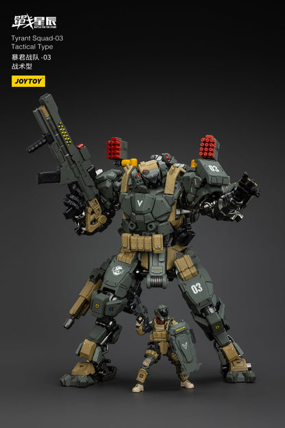 Tyrant-03 Tactical Type-  Battle For the Stars  1/18 Action Figure By JOYTOY