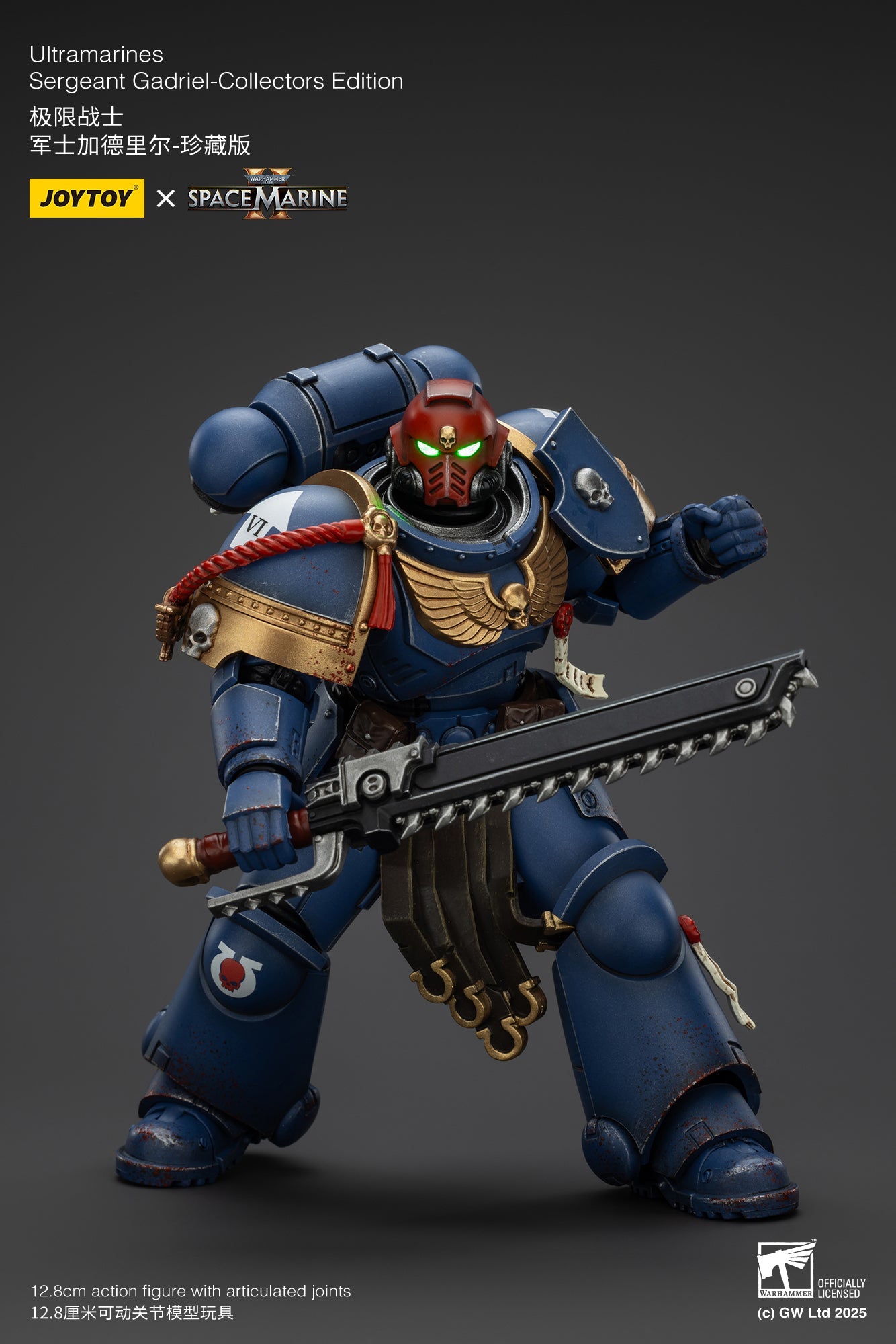 Ultramarines Collectors Edition - SPACE MARINE II - Warhammer 40K Action Figure By JOYTOY