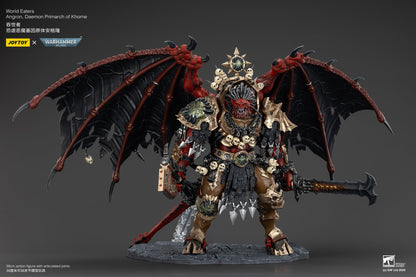 (Free Express) World Eaters Angron, Daemon Primarch of Khorne - Warhammer 40K 1/18 Action Figure By JOYTOY